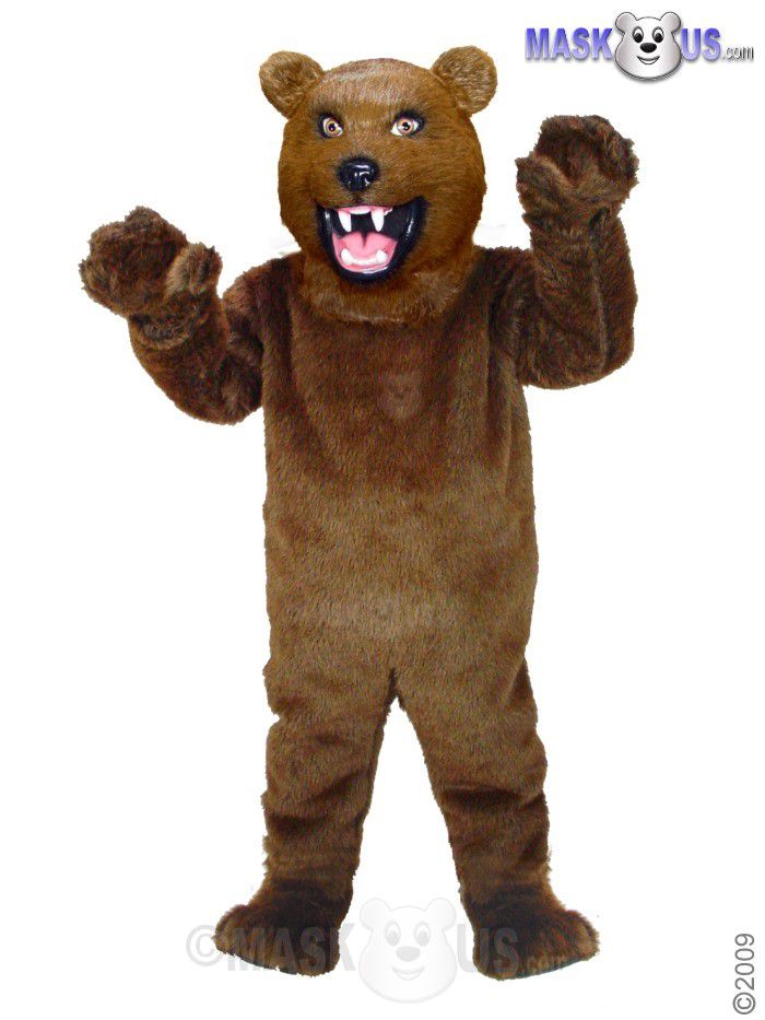 realistic bear head costume