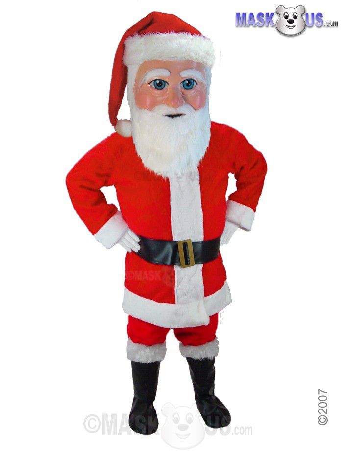 santa mascot head